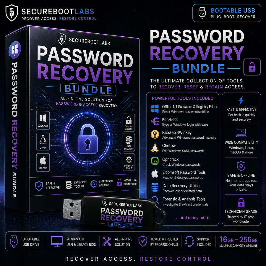 SecureBootLabs Password Recovery Bundle